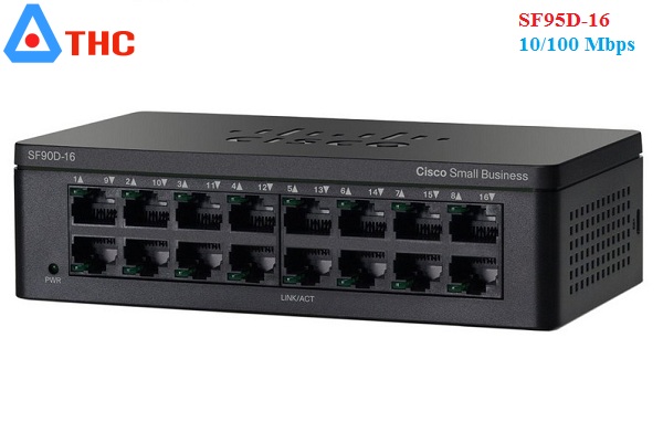 Thiết bị chia mạng Cisco SF95D-16 10/100